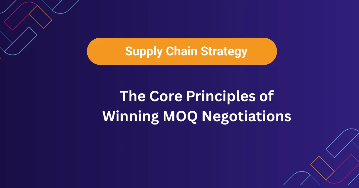 Essential MOQ negotiation tips and strategic principles